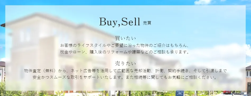 Buy,Sell 売買