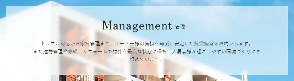 Management 管理